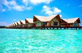 2 Nights Beach Villa+1 Night Sunrise Ocean Villa:  Adaaran Select Hudhuran Fushi Or Similar